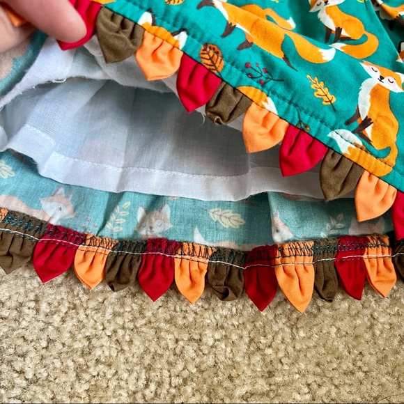 NWOT Cotton Kids Fox Dress - Picture 6 of 8